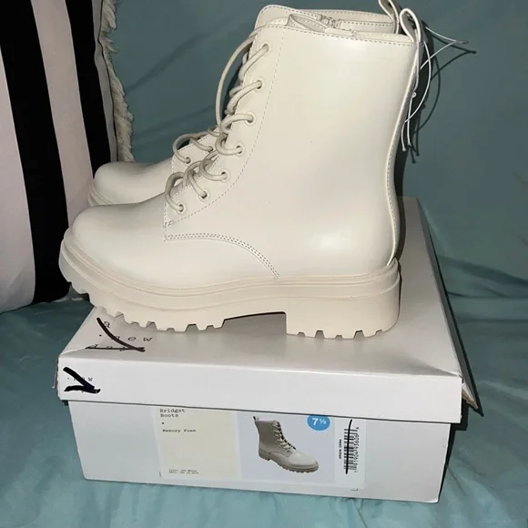 a new day Shoes Target Bridget Combat Boots Size 75 Poshmark